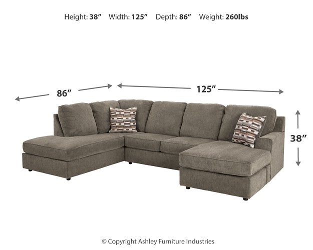 O'Phannon 3-Piece Upholstery Package