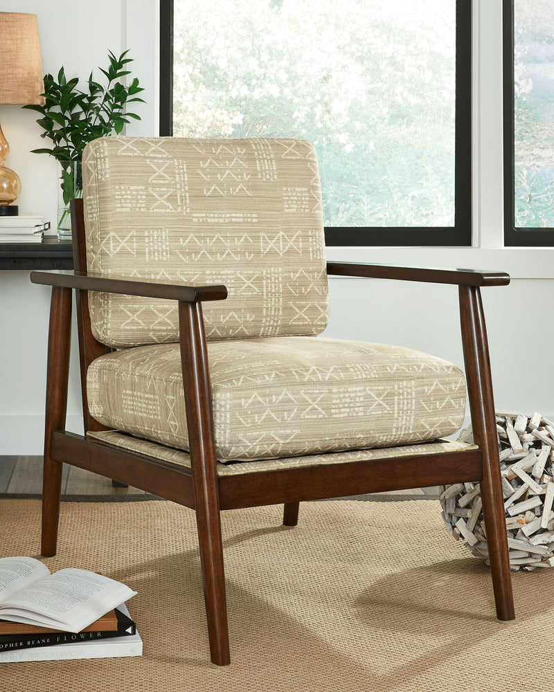 Bevyn - Accent Chair - Solid Wood Frame