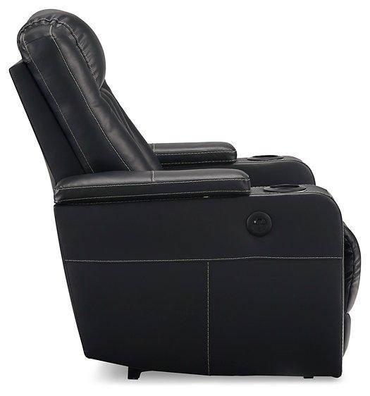 Center Point Black Recliner