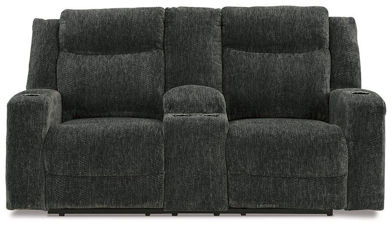 Martinglenn Power Reclining Loveseat with Console