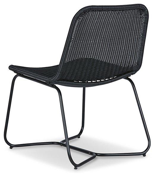 Daviston Black Accent Chair