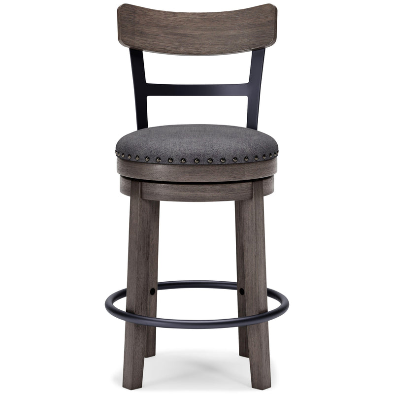 Caitbrook - Uph Swivel Barstool (1/cn)