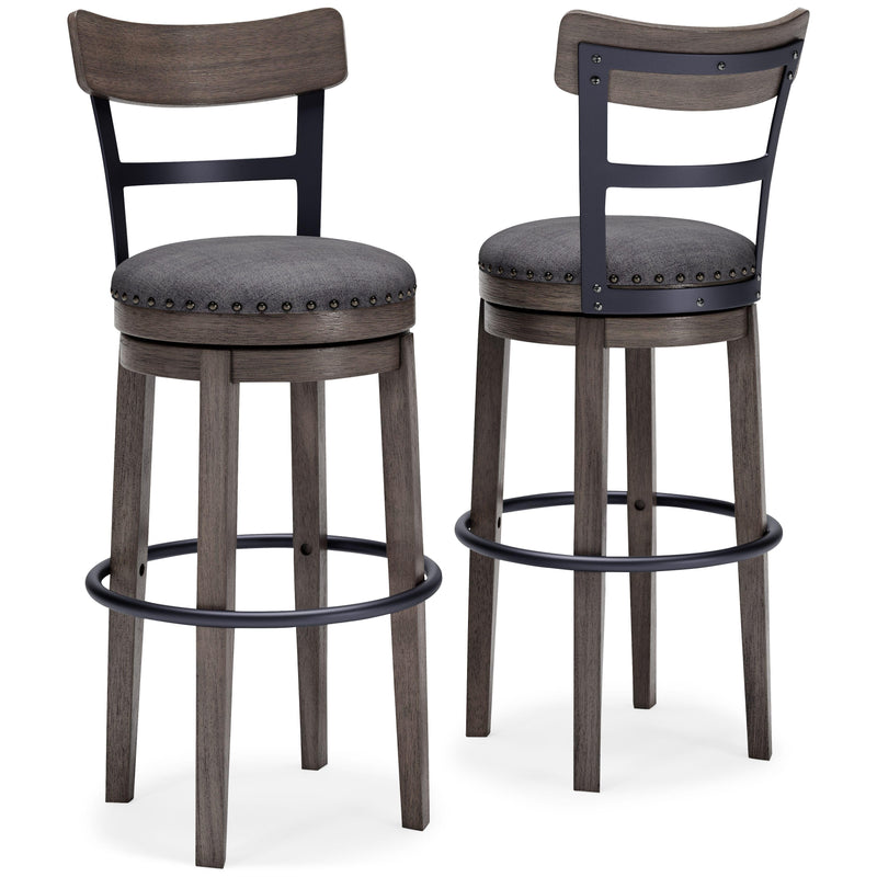 Caitbrook - Tall Uph Swivel Barstool(1/cn)