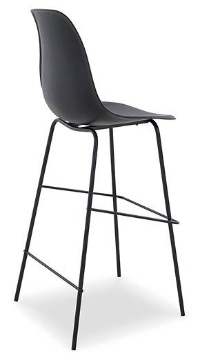 Forestead Black Bar Height Bar Stool