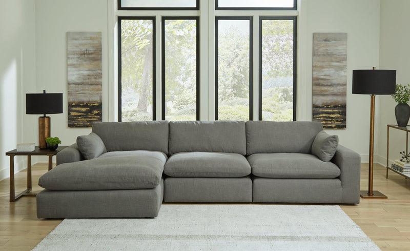 Elyza 3-Piece Sectional with Chaise