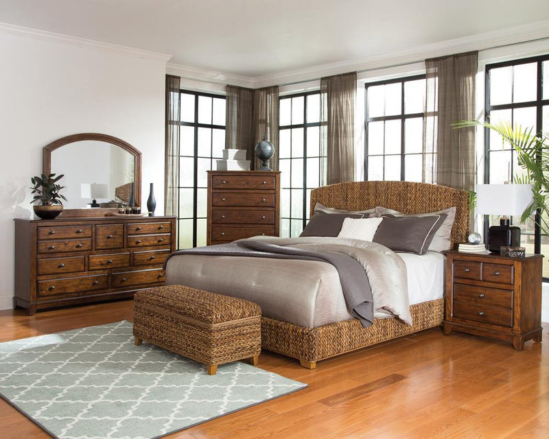 Laughton Rustic Brown  California King Bed