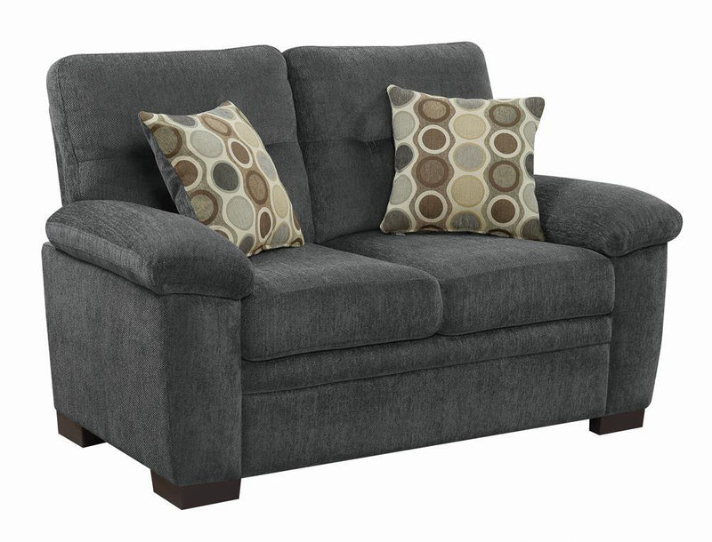 Fairbairn Casual Charcoal Loveseat