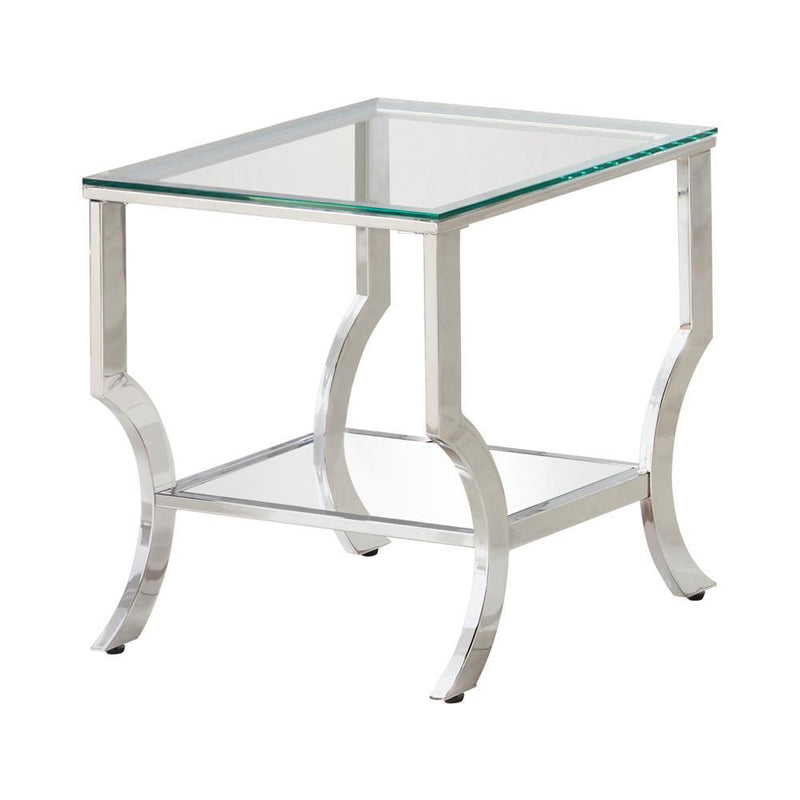 G720338 Contemporary Chrome Side Table