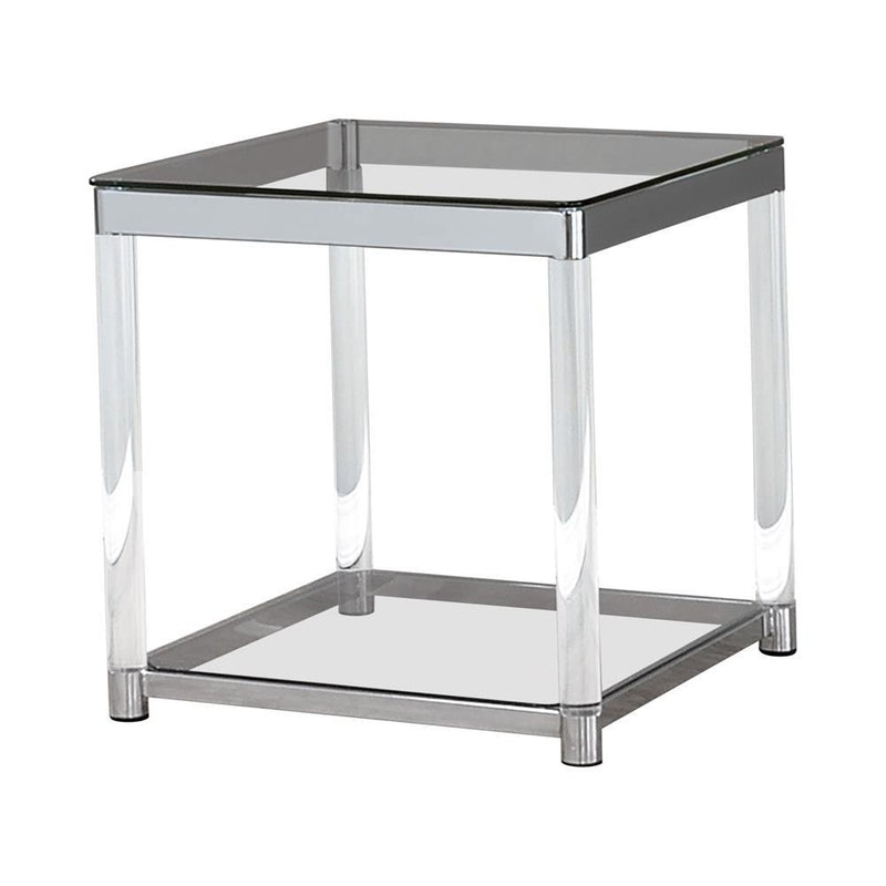 G720748 Contemporary Chrome Side Table