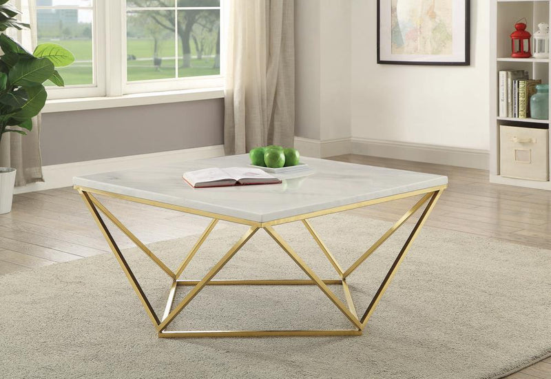 Modern White Coffee Table