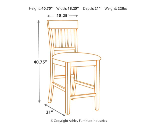 Haddigan 7-Piece Dining Room Package