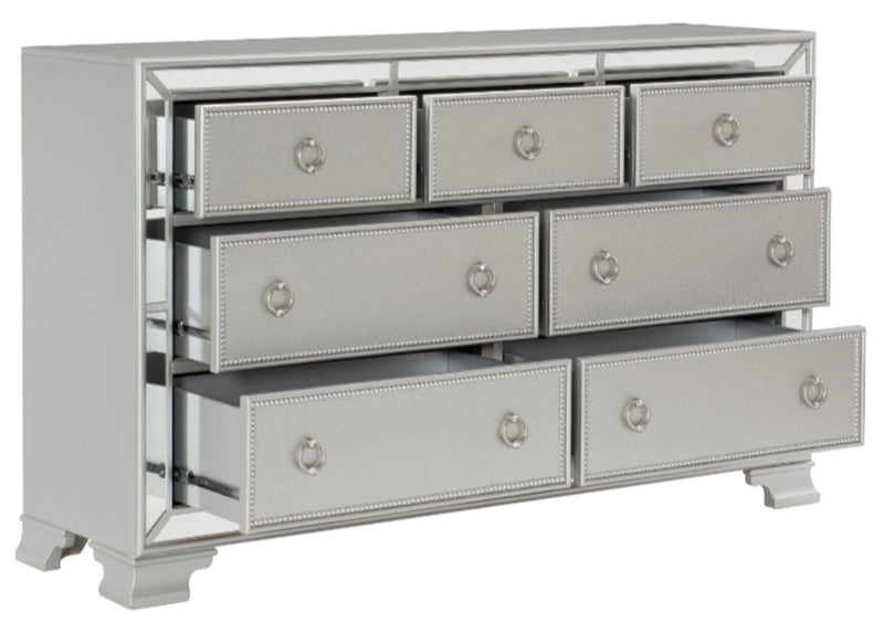 Homelegance Avondale Dresser in Silver 1646-5