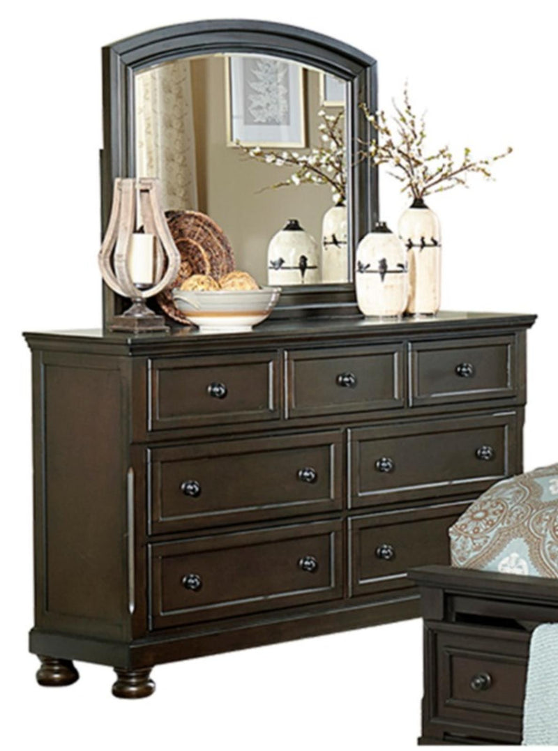 Homelegance Begonia Dresser in Gray 1718GY-5