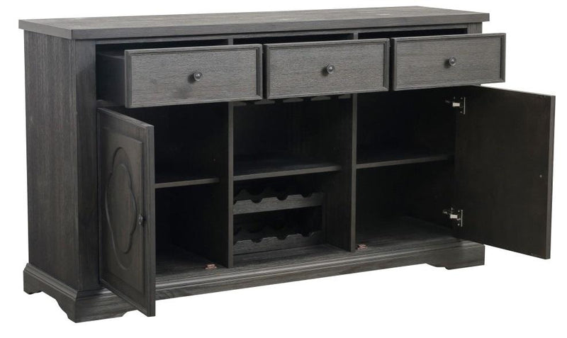 Homelegance Arasina Server in Dark Pewter 5559N-40