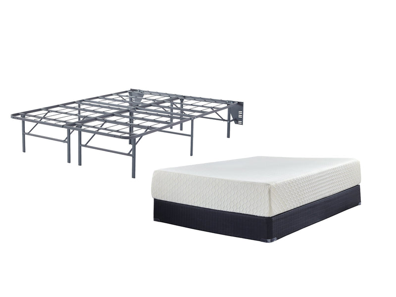 Chime 12 Inch Memory Foam 2-Piece  Mattress Package