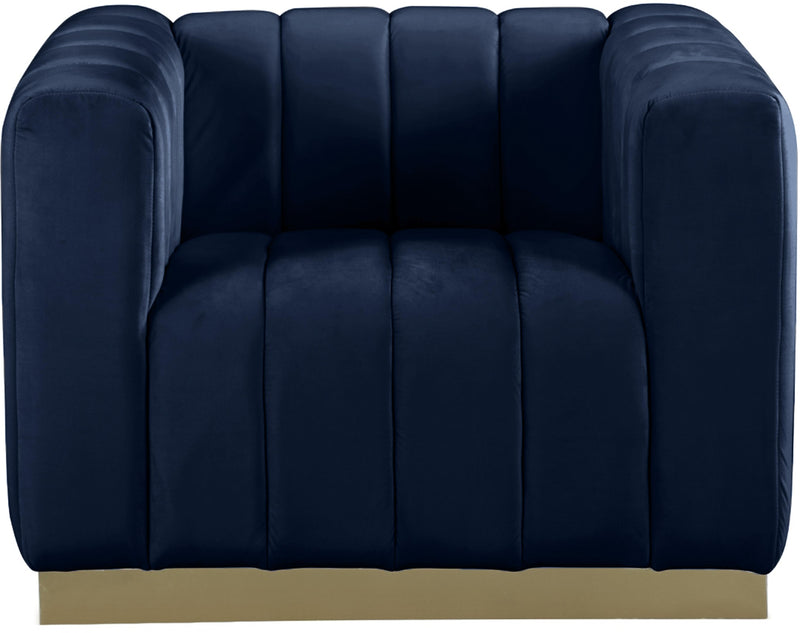 Meridian Furniture Marlon Mint Velvet Sofa