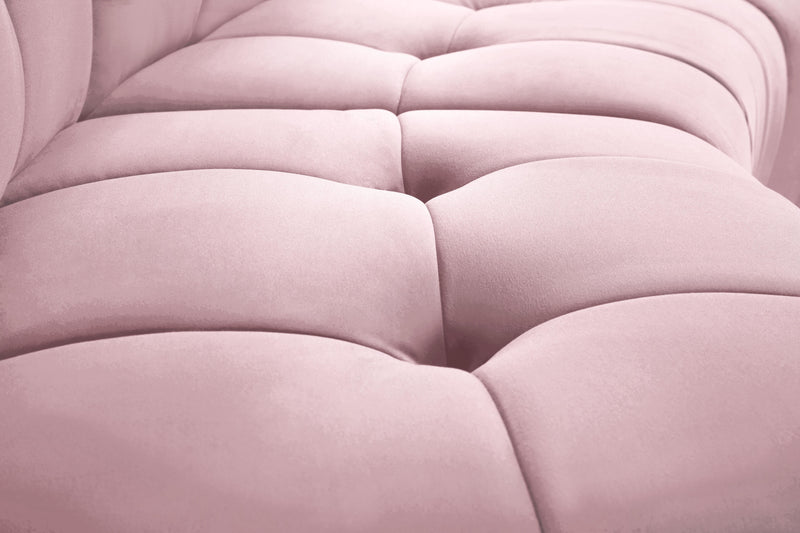 Limitless Pink Velvet 13pc. Modular Sectional