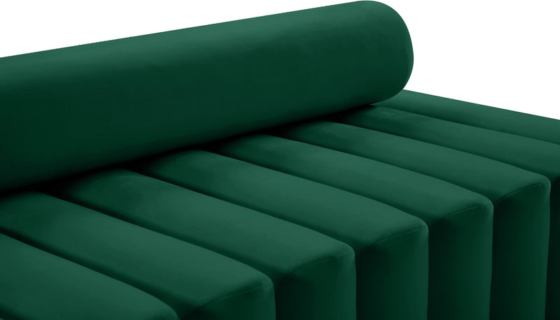 Melody Green Velvet Loveseat