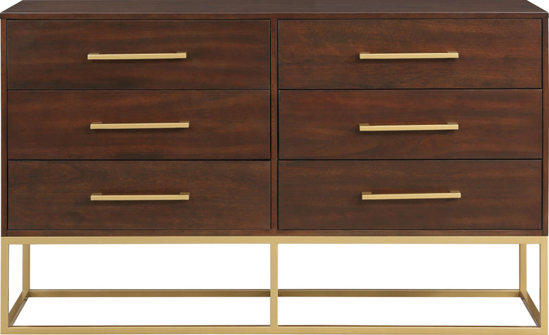 Maxine Cherry / Gold Dresser