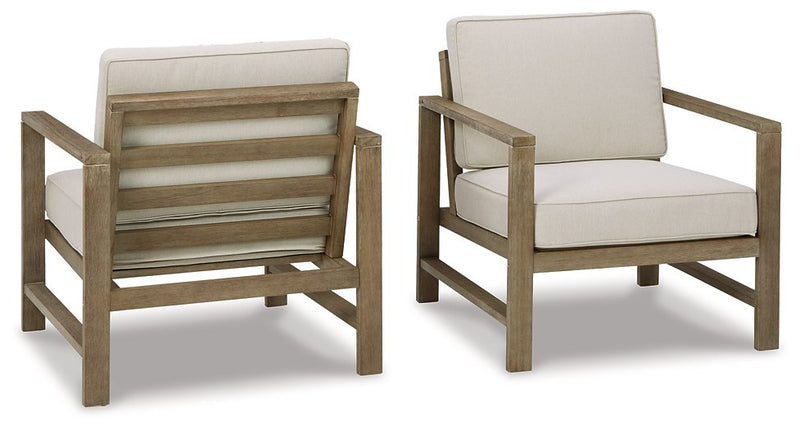 Fynnegan Lounge Chair with Cushion (Set of 2)