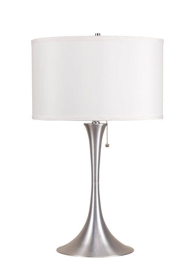 Cody Brushed Silver Table Lamp image