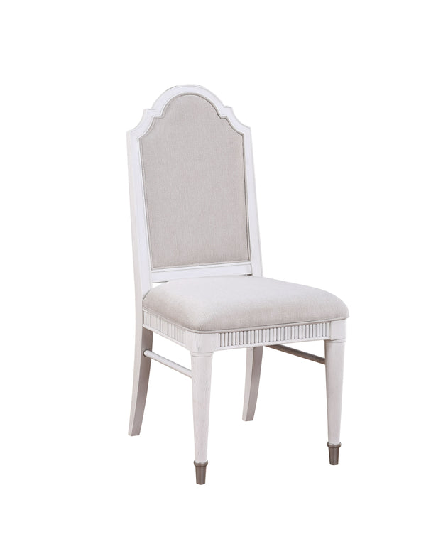 Celestia Fabric & Off White Side Chair image