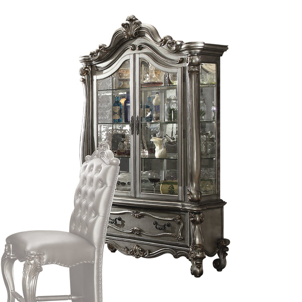 Versailles Antique Platinum Curio Cabinet image