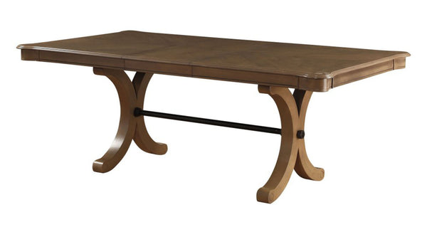 Acme Furniture Harald Rectangular Dining Table in Gray Oak 71765 image