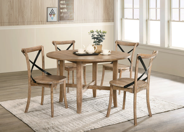 Kendric Rustic Oak Dining Table image