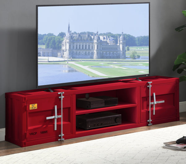 Cargo Red TV Stand image