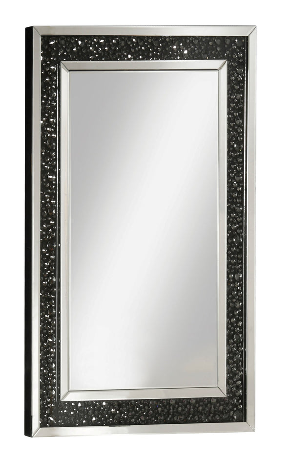 Noor Mirrored & Faux GemStones Wall Decor image