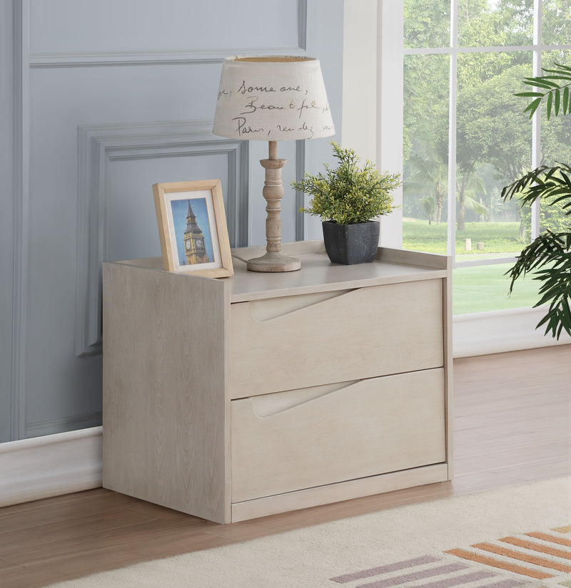 Yaxley White Washed Accent Table image