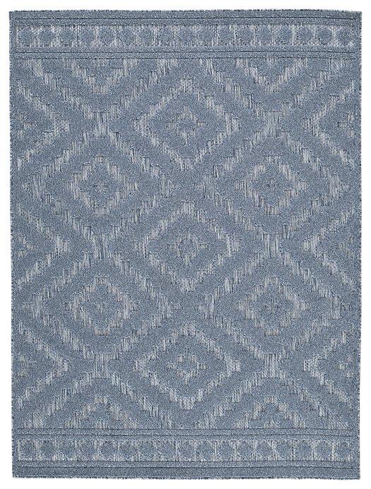 Finnwell Blue 5'3" x 7' Rug image