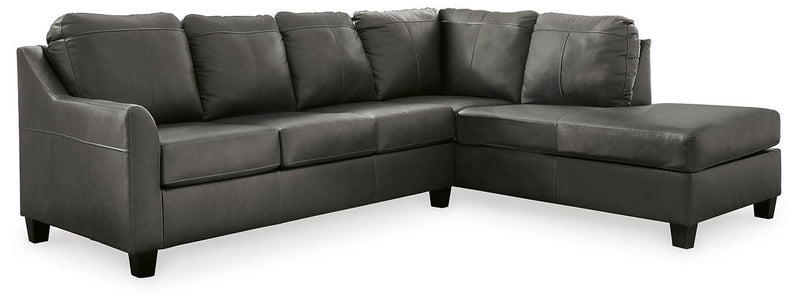 Valderno Fog 2-Piece Sectional with Chaise image
