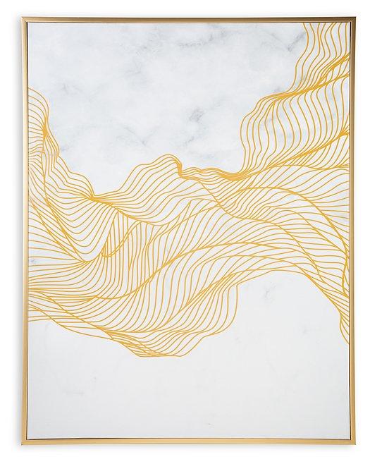 Richburgh White/Gold Finish Wall Art image