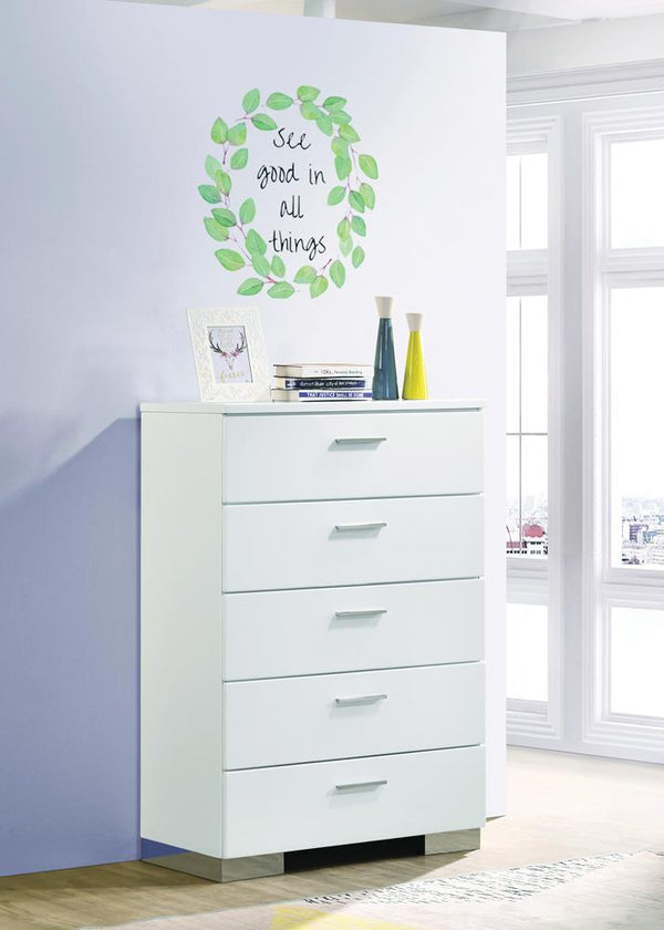 Felicity Contemporary Five-Drawer Chest image