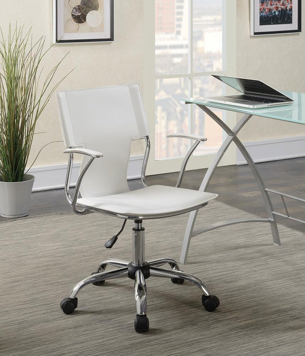 G801363 Contemporary White Office Chair image