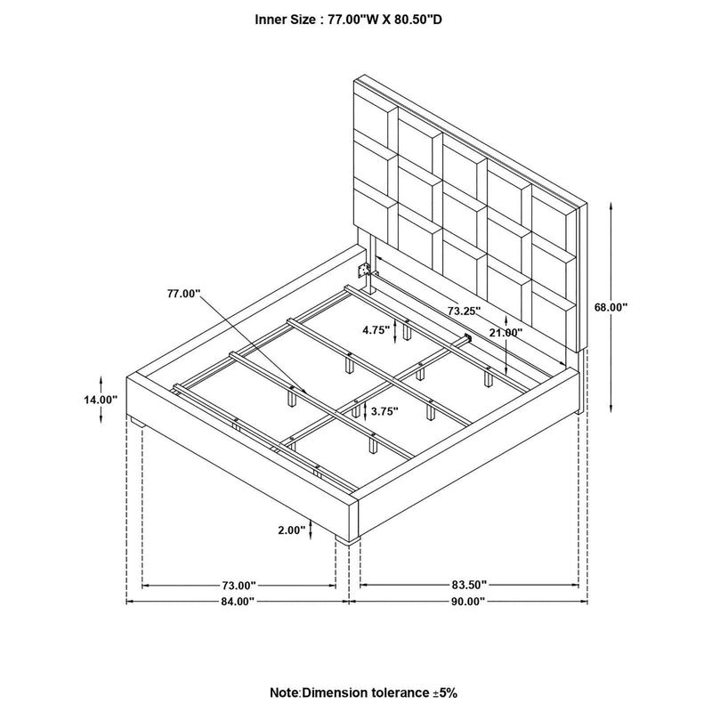 G315850 E King Bed image