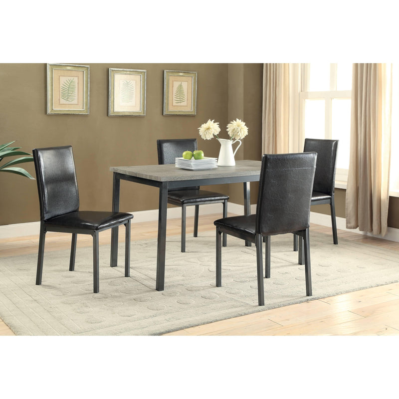 100611-S5 5 PC SET (TBL+4CHAIR) image