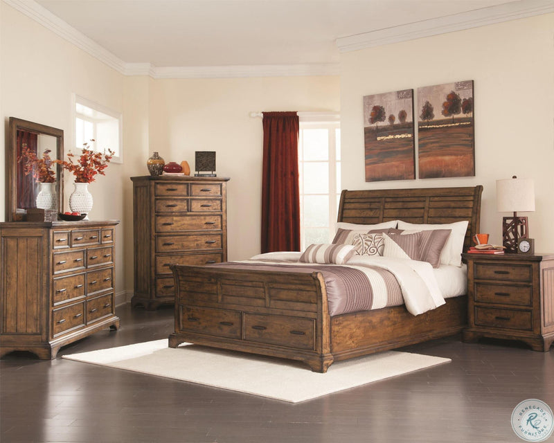 203891KE-S4 E KING 4PC SET (KE.BED,NS,DR,MR) image