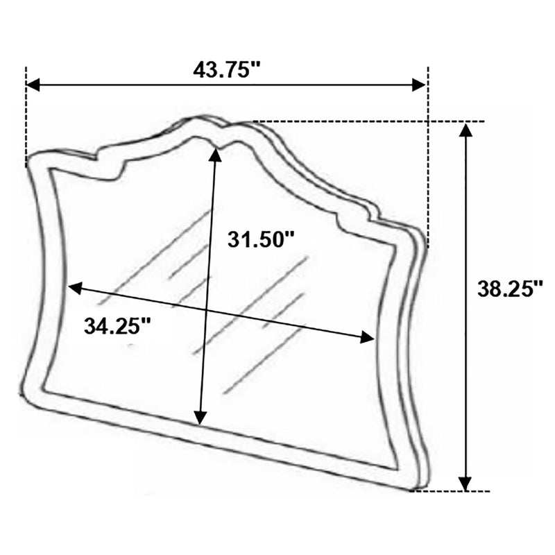 223521KW-S4 CALIFORNIA KING BED 4 PC SET image