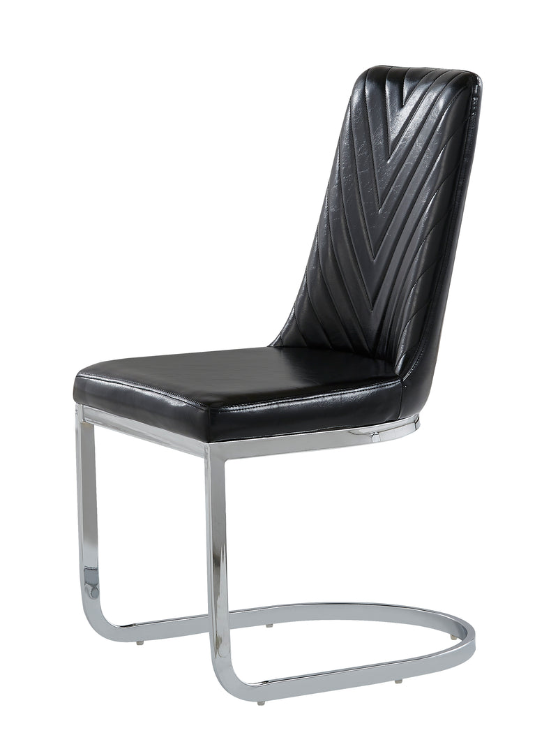 Black Dining Chairs D1067DC-BL image