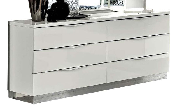 ESF Furniture Onda Double Dresser in White image