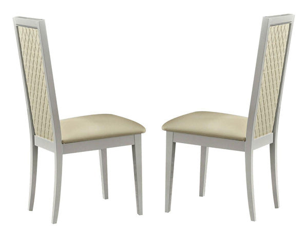 ESF Furniture Roma Side Chair in White (Set of 2) image
