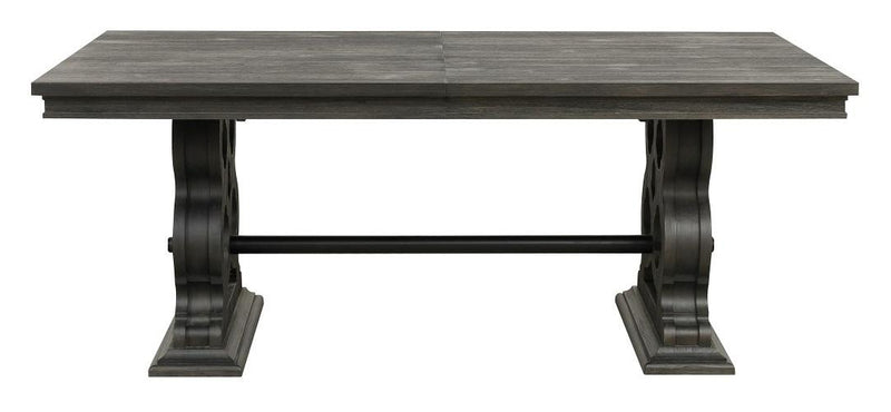 Homelegance Arasina Dining Table in Dark Pewter 5559N-96* image