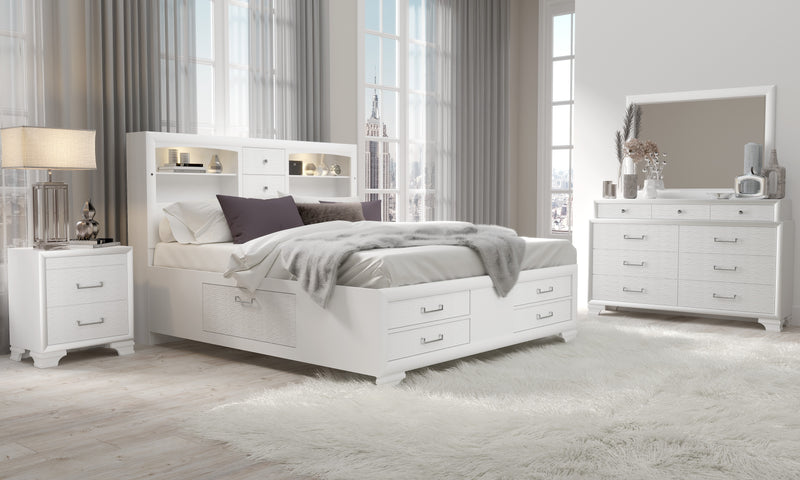 Jordyn White King 5-Piece Bedroom Set image