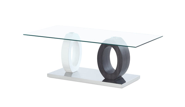 White / Grey Coffee Table image