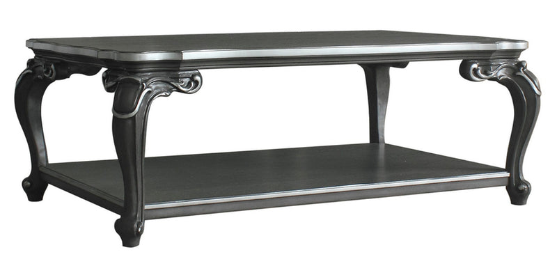 Acme Furniture House Delphine Rectangular Coffee Table in Charcoal 88835 image